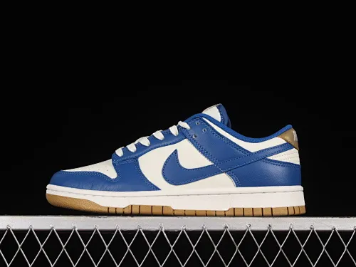 All categories Nk SB Dunk series Nk SB Dunk Low low-top sneakers Nk SB Dunk Low white and blue color SB smashed rebound high-top sneakers FB7173-141